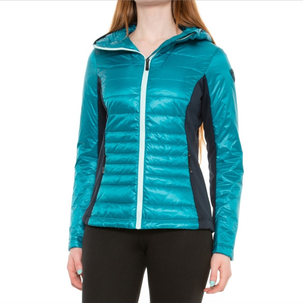 Rossignol SKPR PrimaLoft Hybrid Lightweight Jacket Insulated size L Dark Emerald
